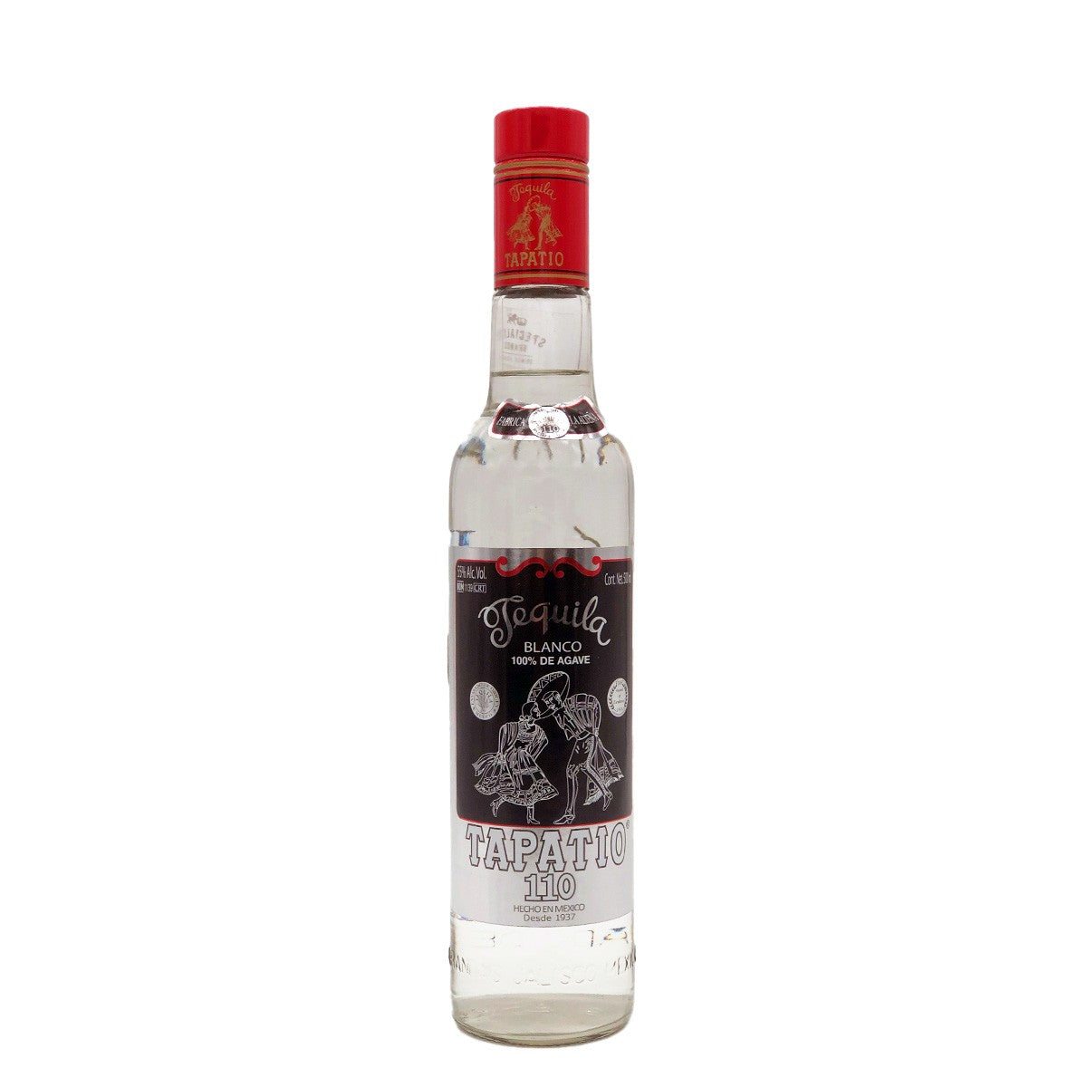 TAPATIO TEQUILA BLANCO 110 55% (1 X 0.5 L)