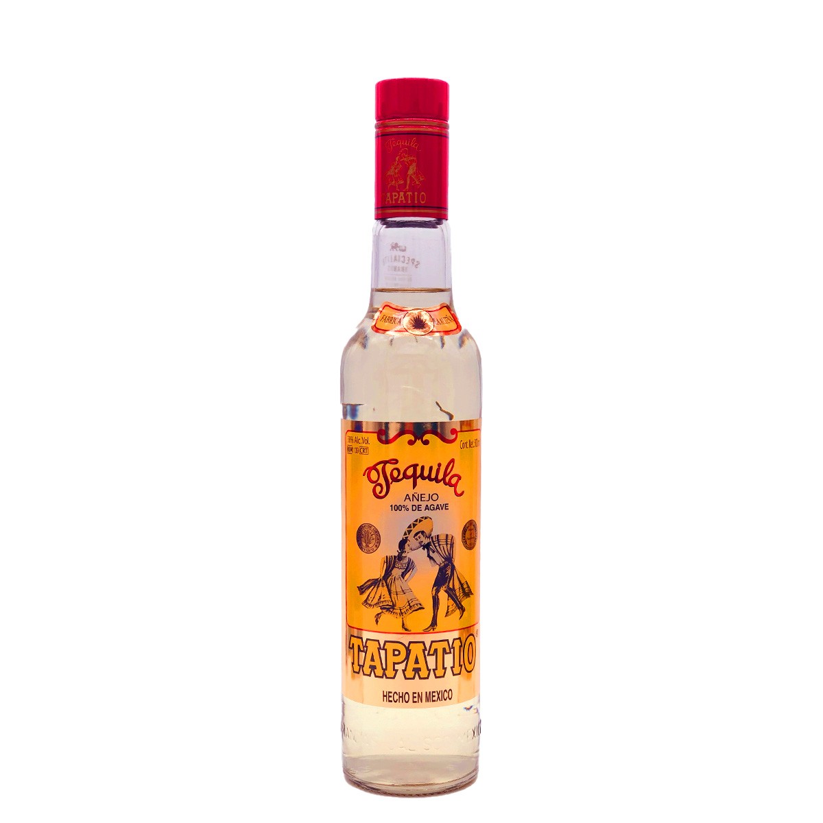 TAPATIO TEQUILA AÑEJO 38% (1 X 0.5 L)