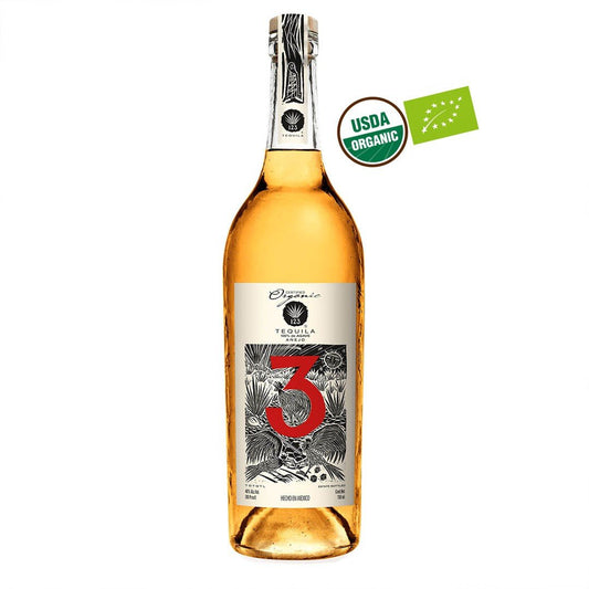 123 ORGANIC TEQUILA "3" | AÑEJO 40% (1 X 0.7 L)