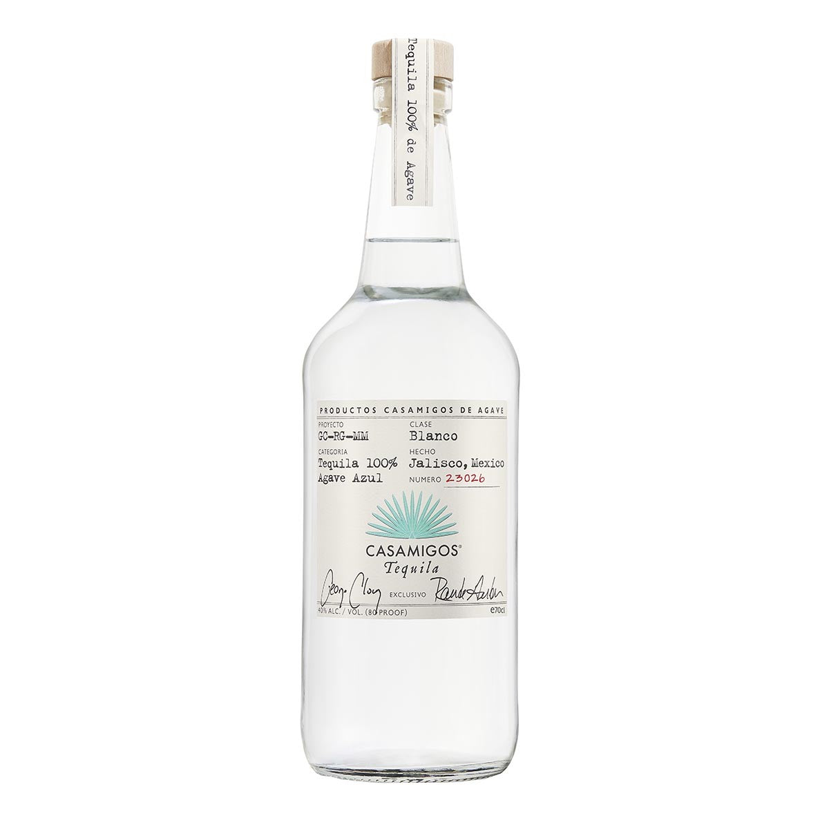 CASAMIGOS TEQUILA BLANCO 40% (1 X 0.7 L)