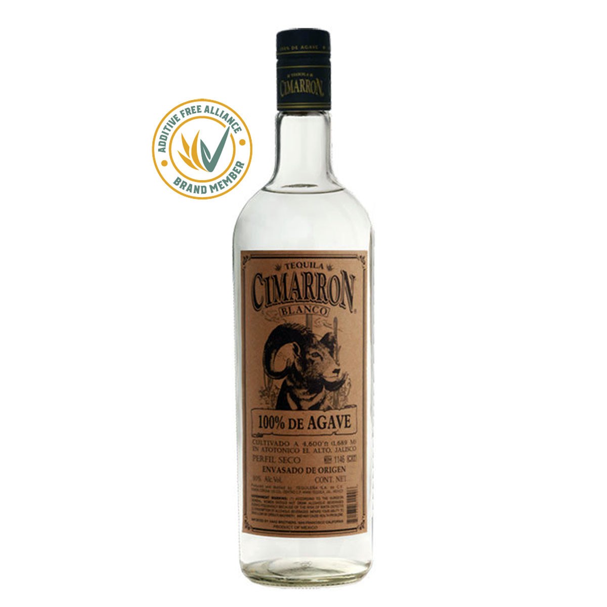 CIMARRON TEQUILA BLANCO 40% (1 X 0.7 L)