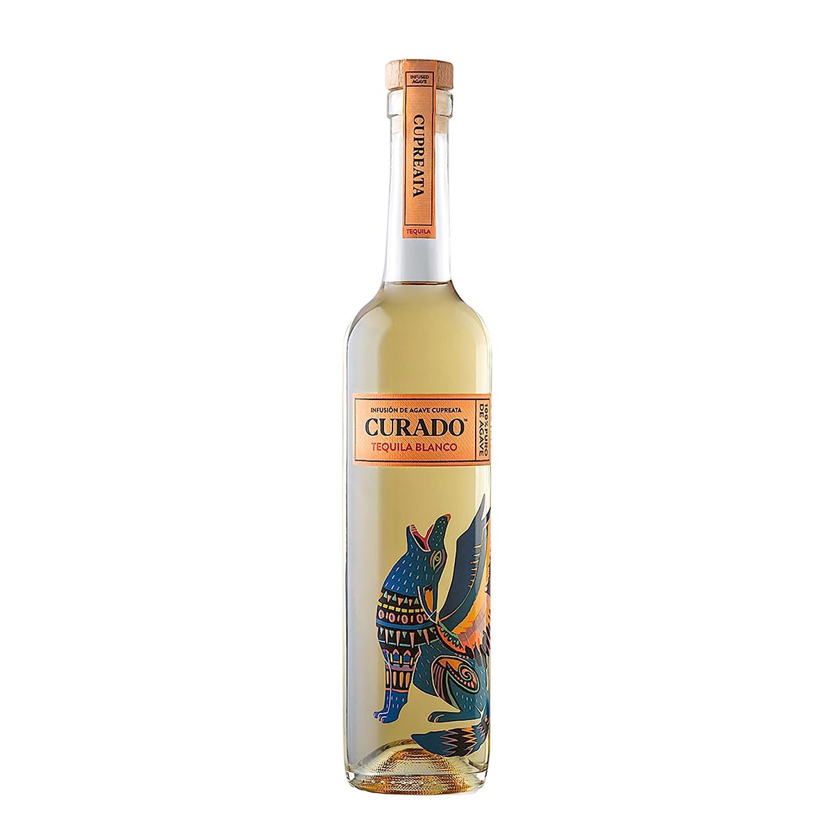 CURADO TEQUILA BLANCO | CUPREATA AGAVE INFUSED 40% (1 X 0.7 L)