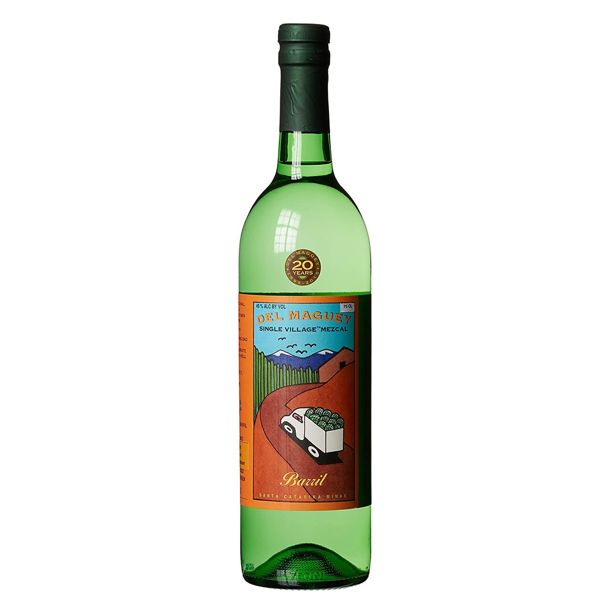 DEL MAGUEY SANTA CATARINA MINAS BARRIL MEZCAL 49% (1 X 0.7 L)