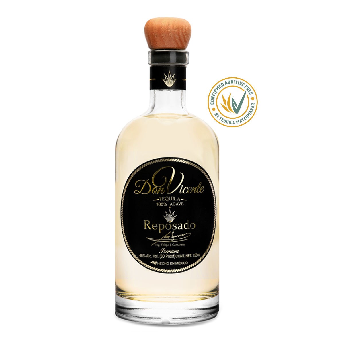 DON VICENTE TEQUILA REPOSADO 40% (1 X 0.7 L)