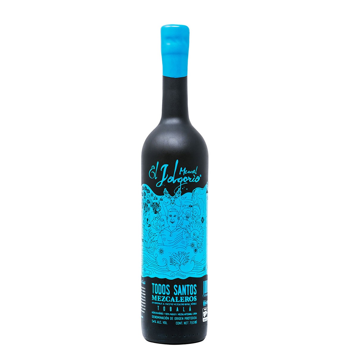 EL JOLGORIO MEZCAL | TODOS SANTOS MEZCALEROS TOBALA 54% (1 X 0.7 L)