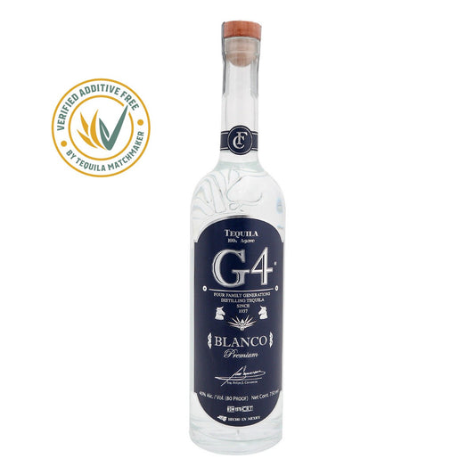 G4 TEQUILA BLANCO | LOT 12B | 40% (1 X 0.7 L) - LIMITED EDITION