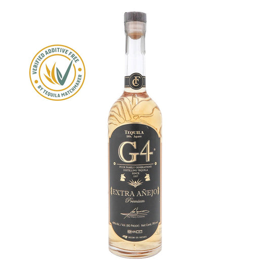 G4 TEQUILA EXTRA AÑEJO 40% (1 X 0.7 L)