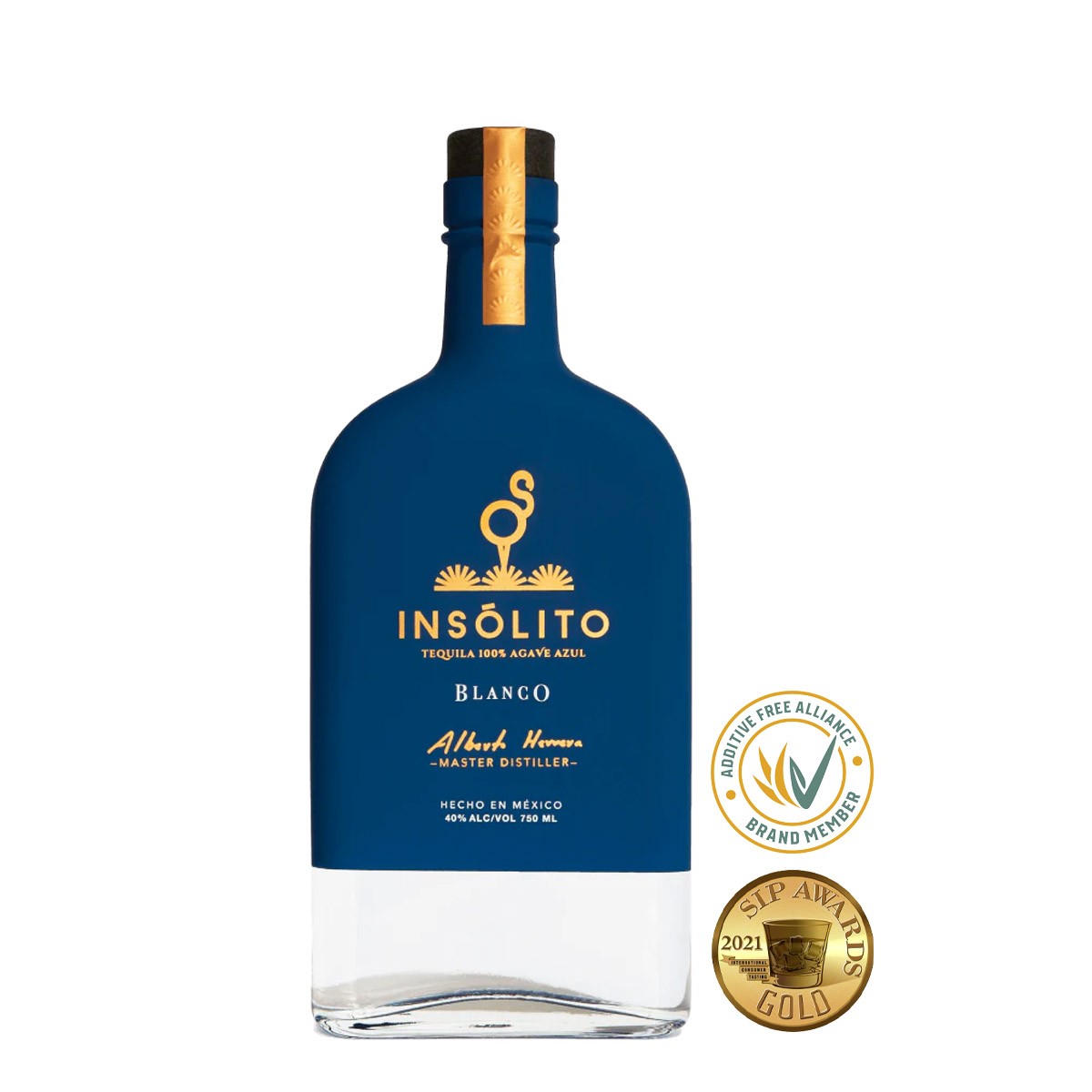 INSOLITO TEQUILA BLANCO 40% (1 X 0.7 L)