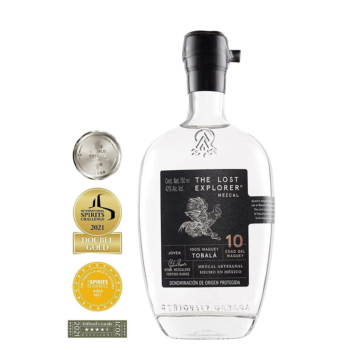 THE LOST EXPLORER MEZCAL | TOBALA 42% (1 X 0.7 L)