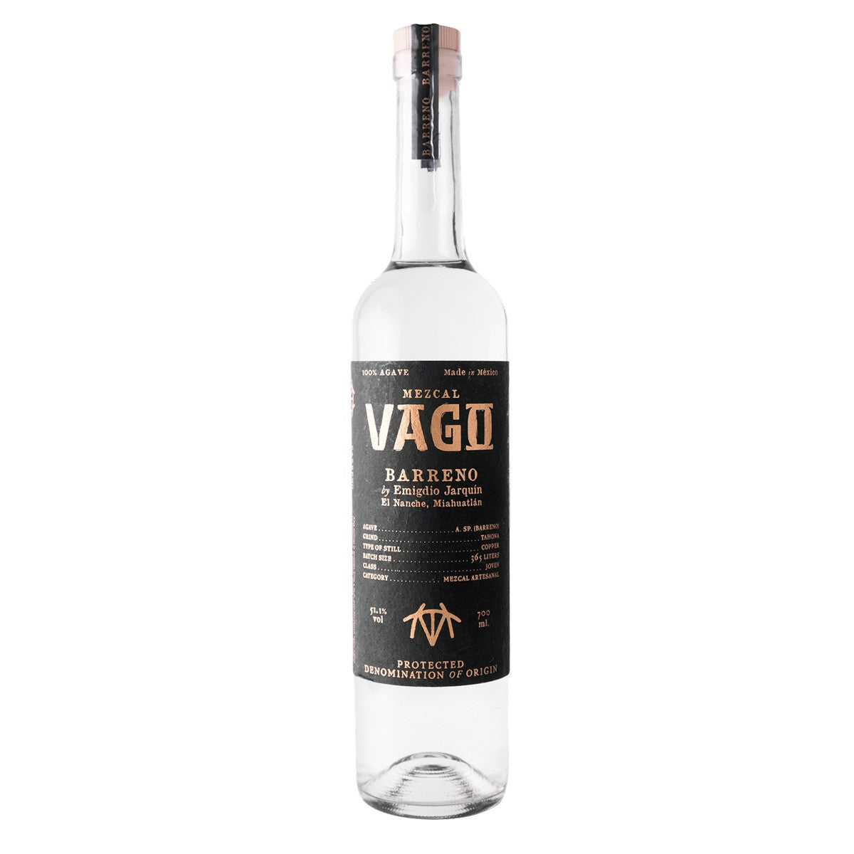 MEZCAL VAGO ESPECIAL BARRENO | EMIGDIO JARQUÍN 51,1% (1 X 0.7 L)