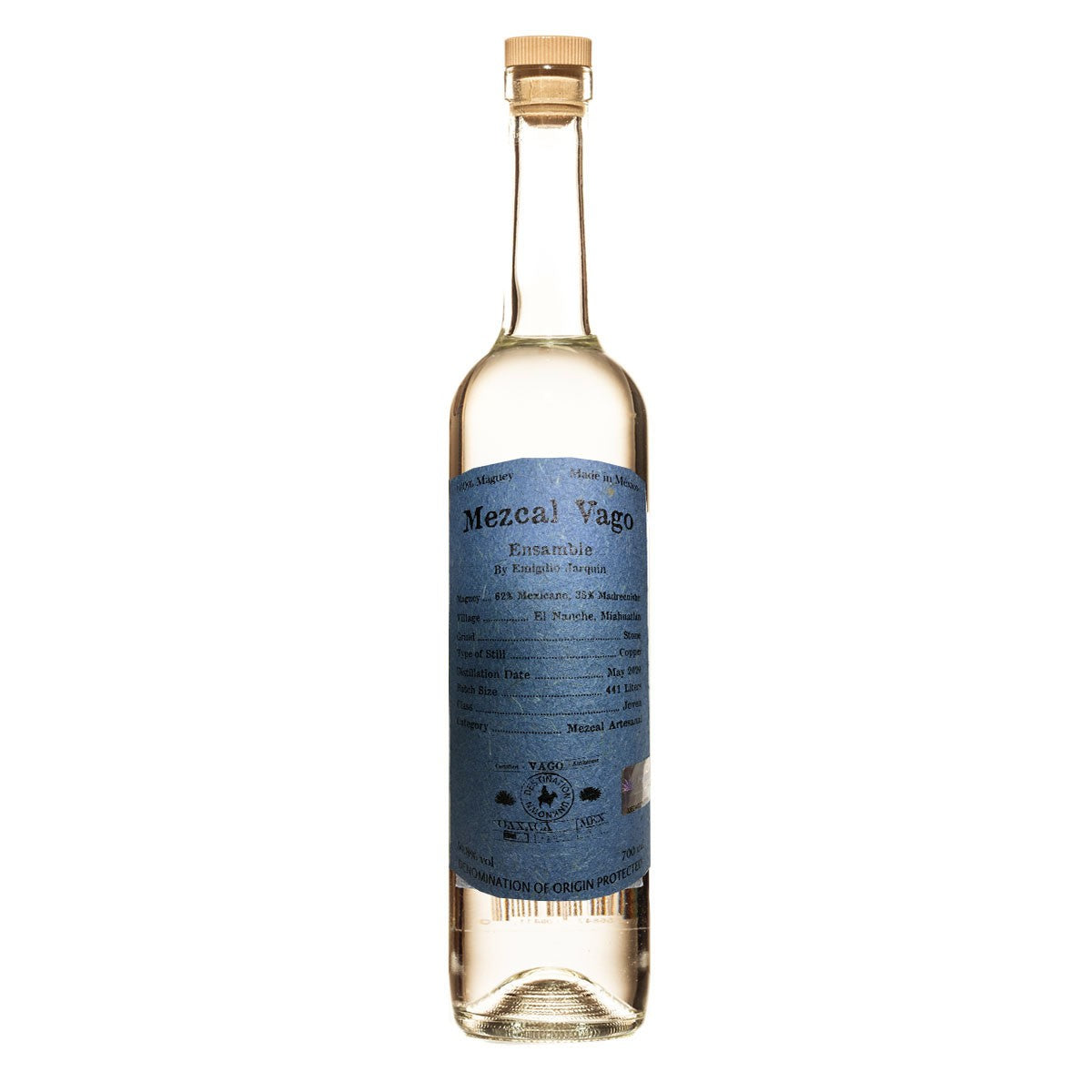 MEZCAL VAGO ENSAMBLE 50,8% | 2020 (1 X 0.7 L)