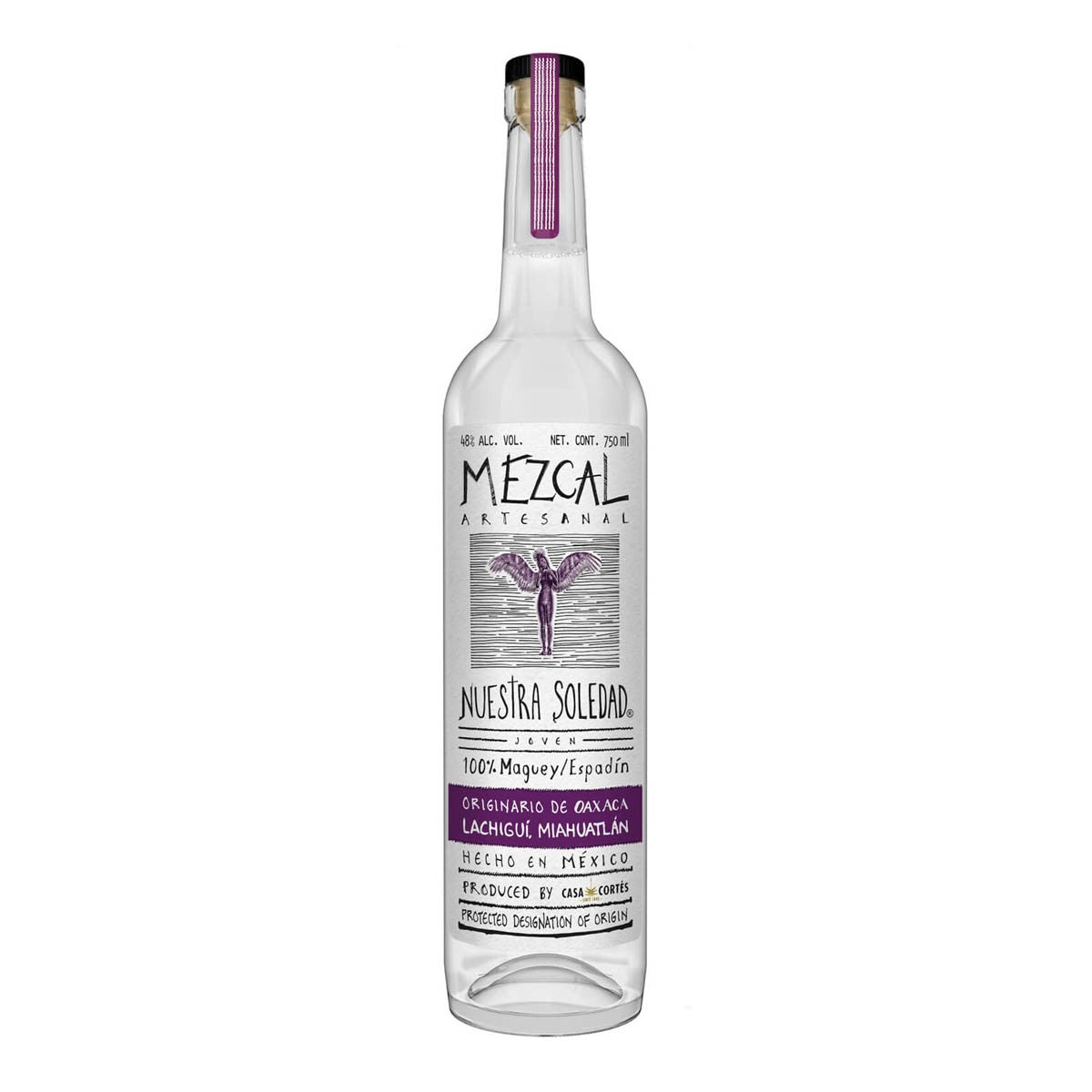 NUESTRA SOLEDAD MEZCAL LACHIGUI MIAHUATLAN 48% (1 X 0.7 L)