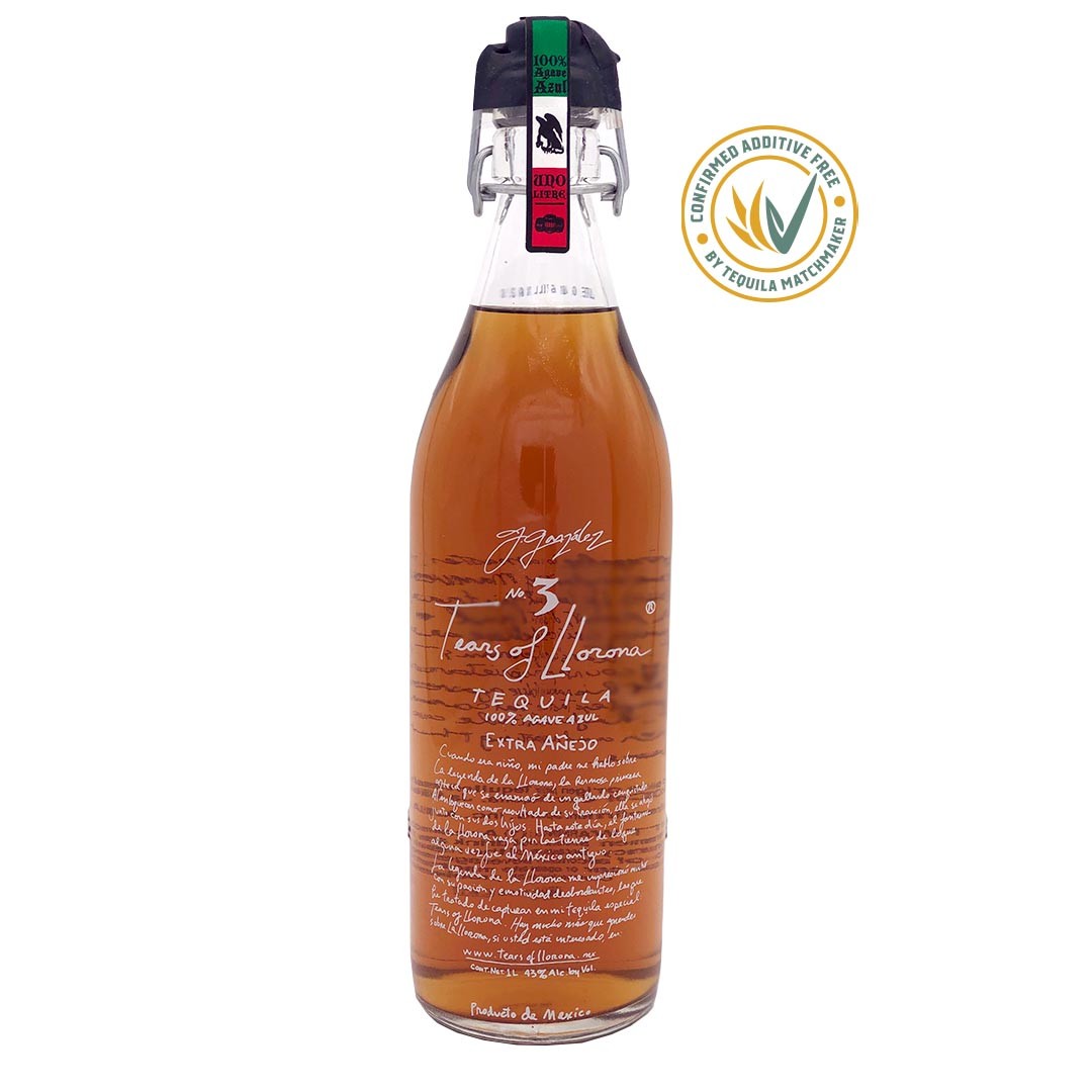 TEARS OF LLORONA EXTRA AÑEJO TEQUILA 43% (1 X 1.0 L)