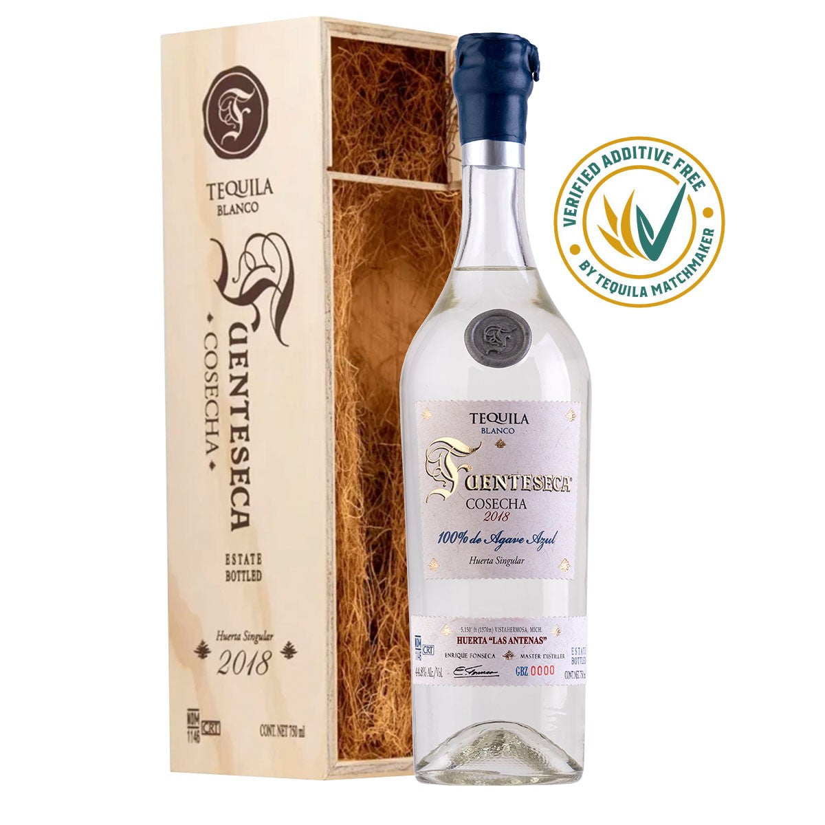 FUENTESECA TEQUILA BLANCO 2018 "LAS ANTENAS" | 45,7% (1 X 0.7 L)