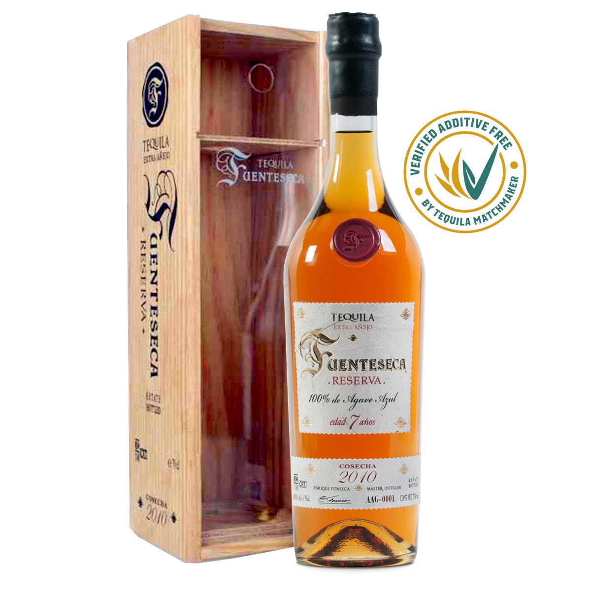 FUENTESECA TEQUILA EXTRA AÑEJO 2010 | 7 JAHRE 42% (1 X 0.7 L)