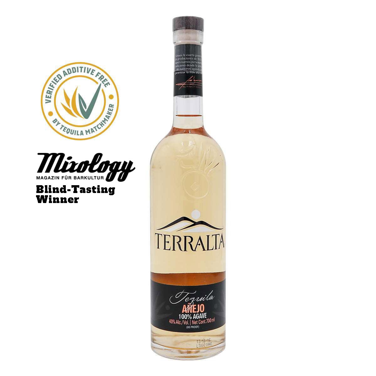 TEQUILA TERRALTA AÑEJO 40% (1 X 0.7 L)