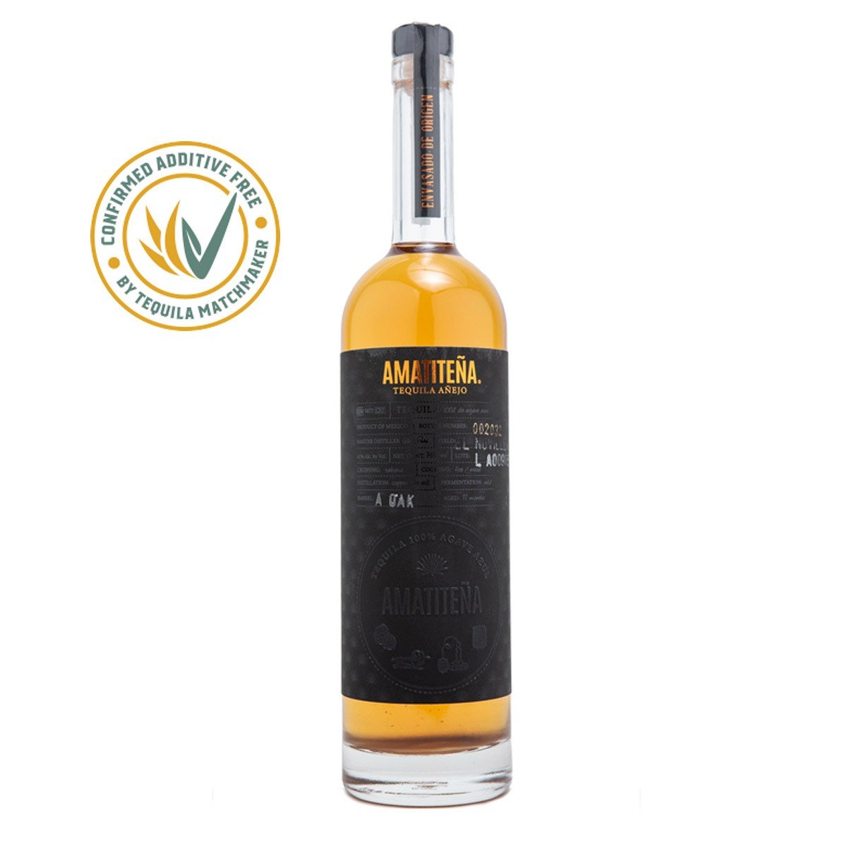 AMATITEÑA TEQUILA AÑEJO 42% (1 X 0.7 L)