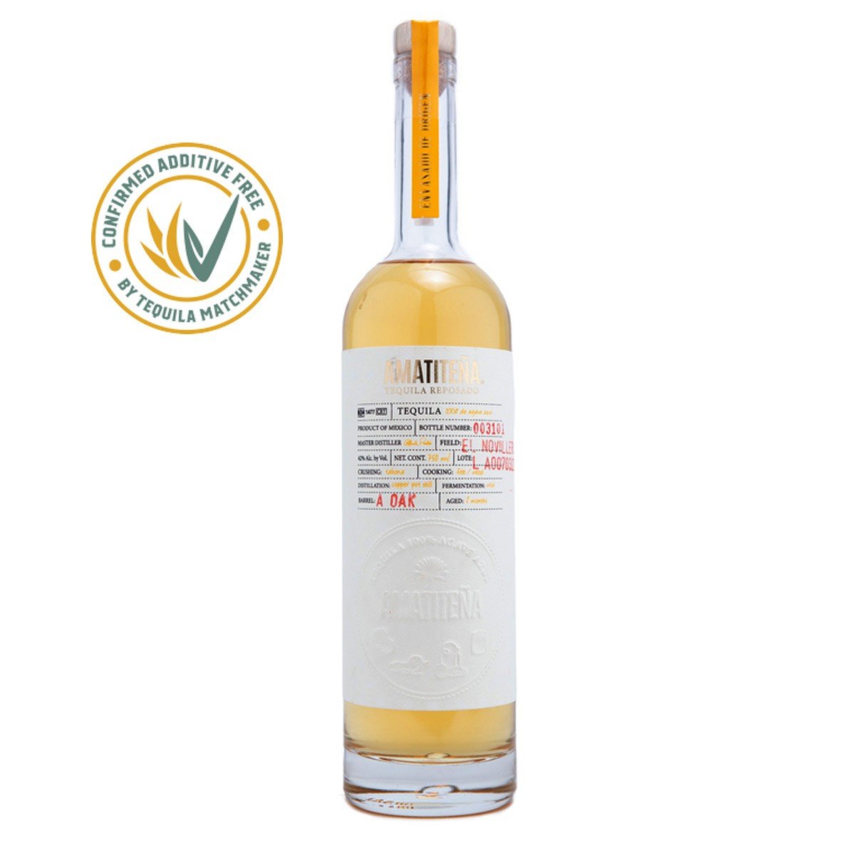 AMATITEÑA TEQUILA REPOSADO 42% (1 X 0.7 L)