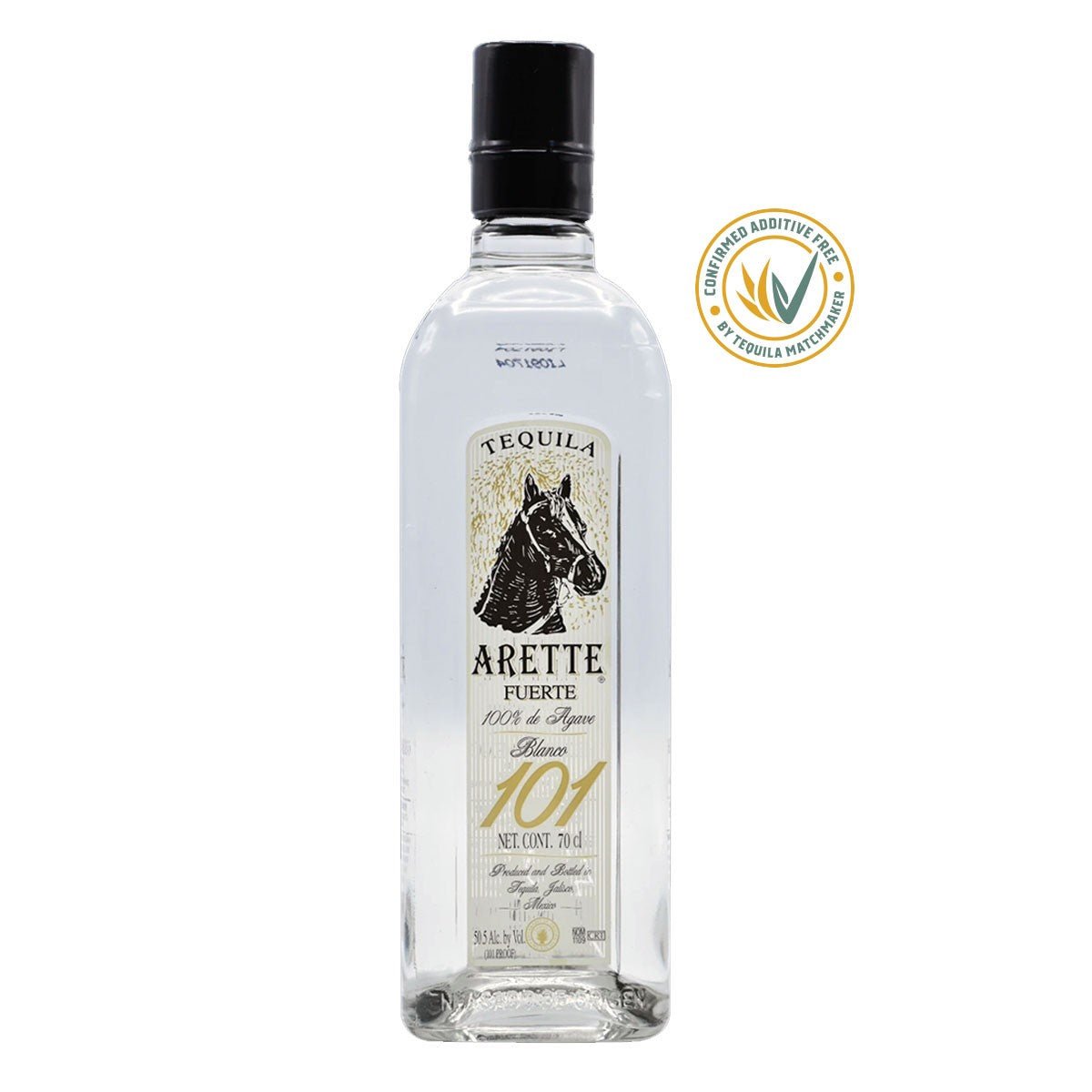 ARETTE TEQUILA FUERTE 101 BLANCO 50,5% (1 X 0.7 L)