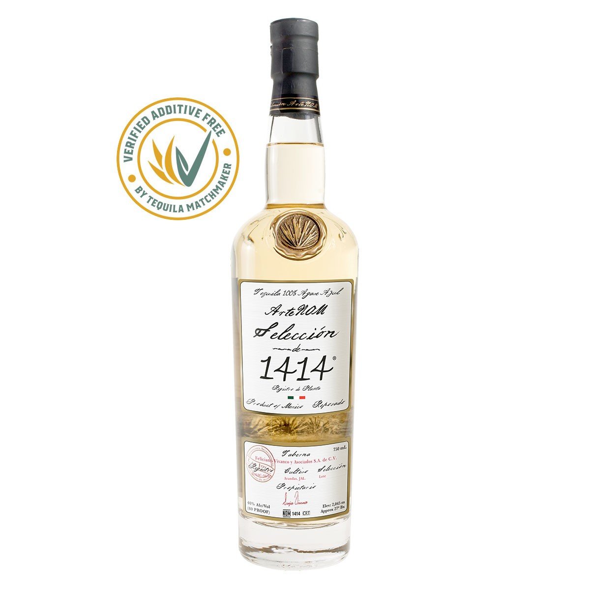 ARTENOM SELECCIÓN DE 1414 | TEQUILA REPOSADO 41,2% (1 X 0.7 L)