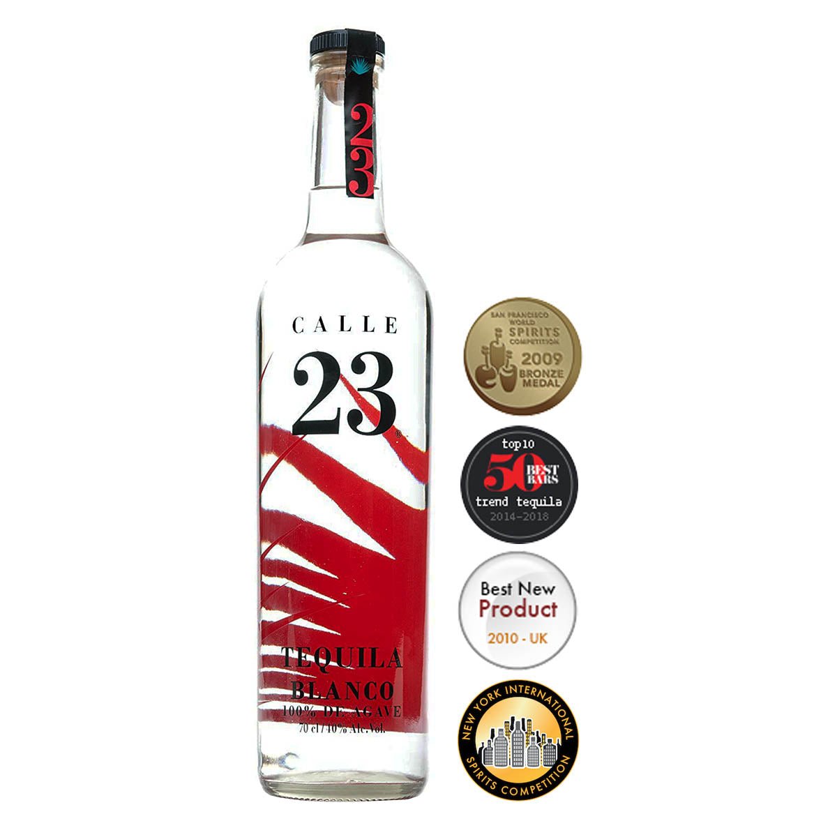 CALLE 23 TEQUILA BLANCO 40% (1 X 0.7 L)