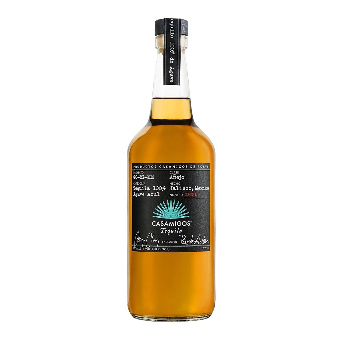 CASAMIGOS TEQUILA AÑEJO 40% (1 X 0.7 L)