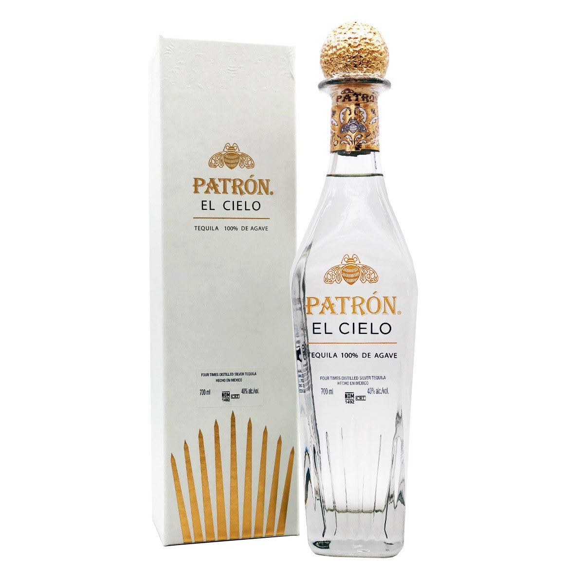 PATRÓN TEQUILA EL CIELO | BLANCO 40% (1 X 0.7 L)