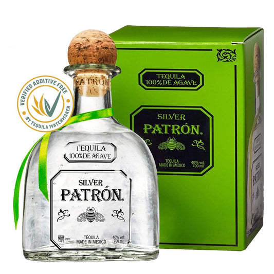 PATRÓN TEQUILA SILVER 40% (1 X 0.7 L)