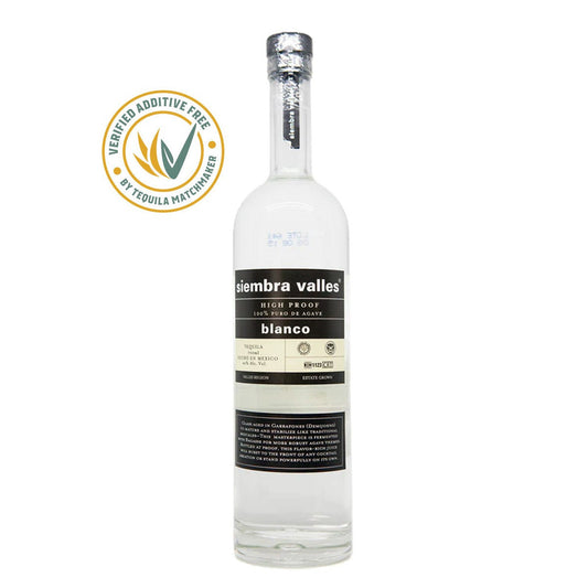 SIEMBRA VALLES TEQUILA BLANCO | HIGH PROOF 48% (1 X 0.7 L)