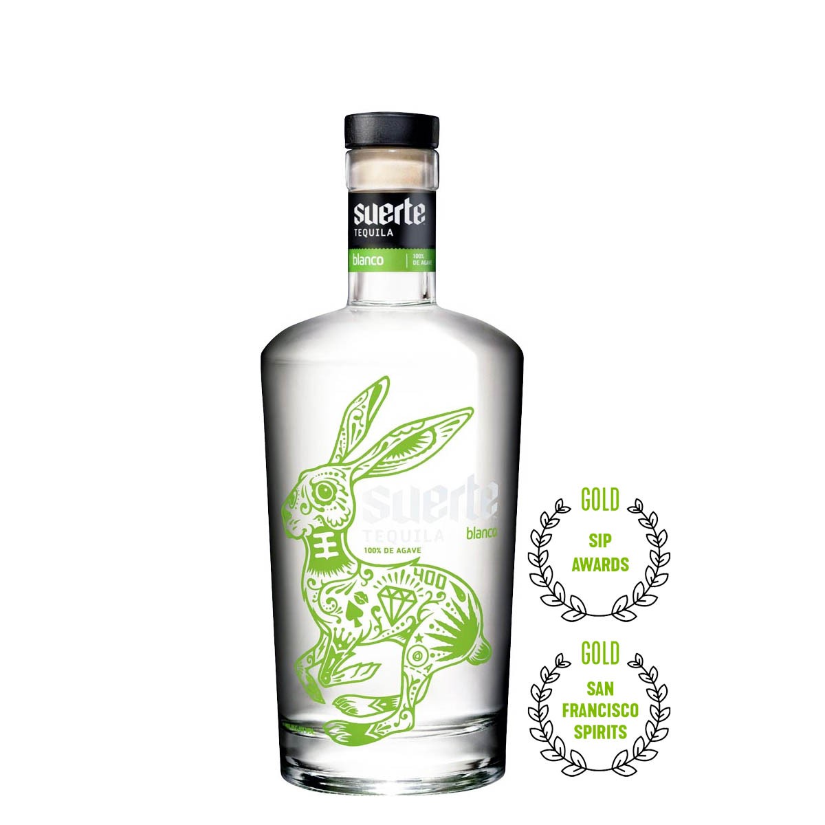 SUERTE TEQUILA BLANCO 40% (1 X 0.7 L)