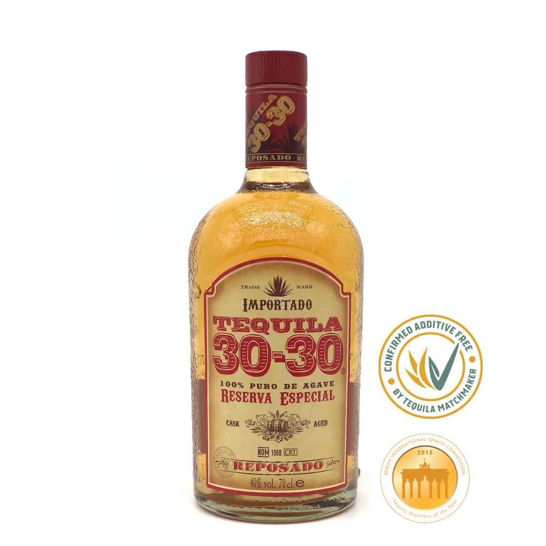 TEQUILA 30-30 RESERVA ESPECIAL | REPOSADO TEQUILA 40% (1 X 0.7 L)